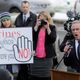 Robert F. Kennedy, Jr. speaking at an anti-vaccine rally in Olympia, Washington on Feb. 8, 2019.